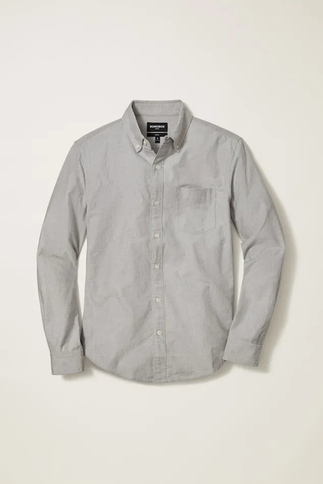 Men Bonobos Casual Shirts Everyday Oxford Shirt Classic Oxford Button Down Grey Men Bonobos Casual Shirts Everyday Oxford Shirt Classic Oxford Button Down Grey