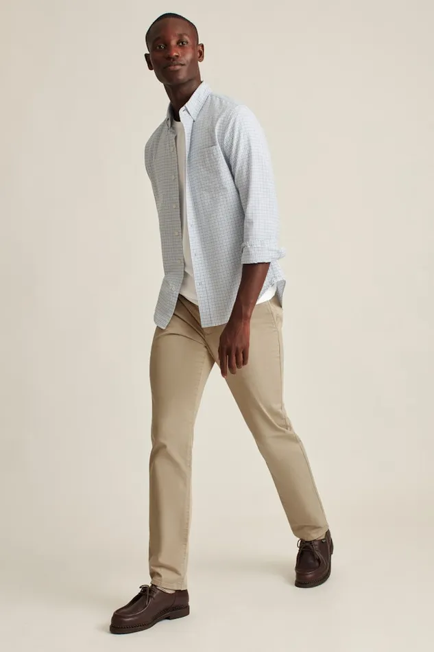 Men Bonobos Chinos Stretch Washed Chino Pants Tailored and Slim Fit Chinos The Khakis