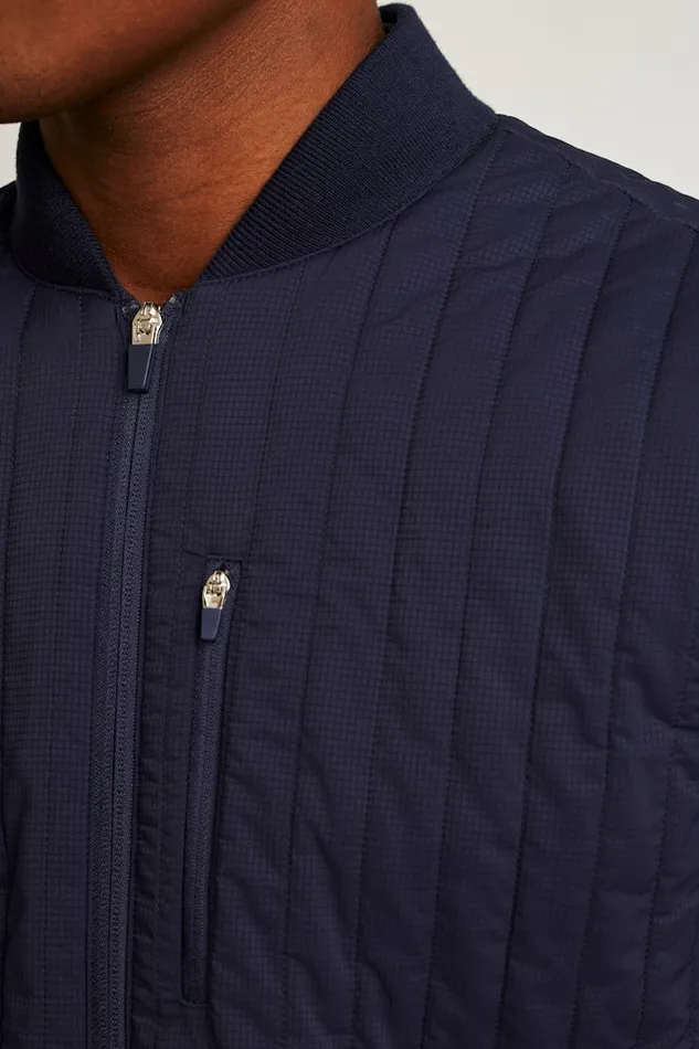 Men Bonobos Crew and VNeck Sweaters The Elements Golf Vest Navy