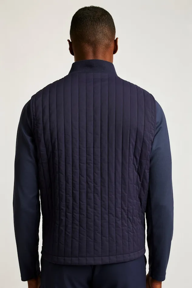 Men Bonobos Crew and VNeck Sweaters The Elements Golf Vest Navy