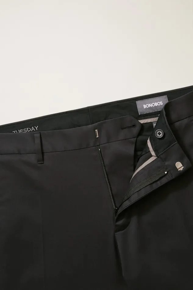 Men Bonobos Dress Pants Easy WrinkleResistant Bonobos Stretch Dress Pants Tuesday Black