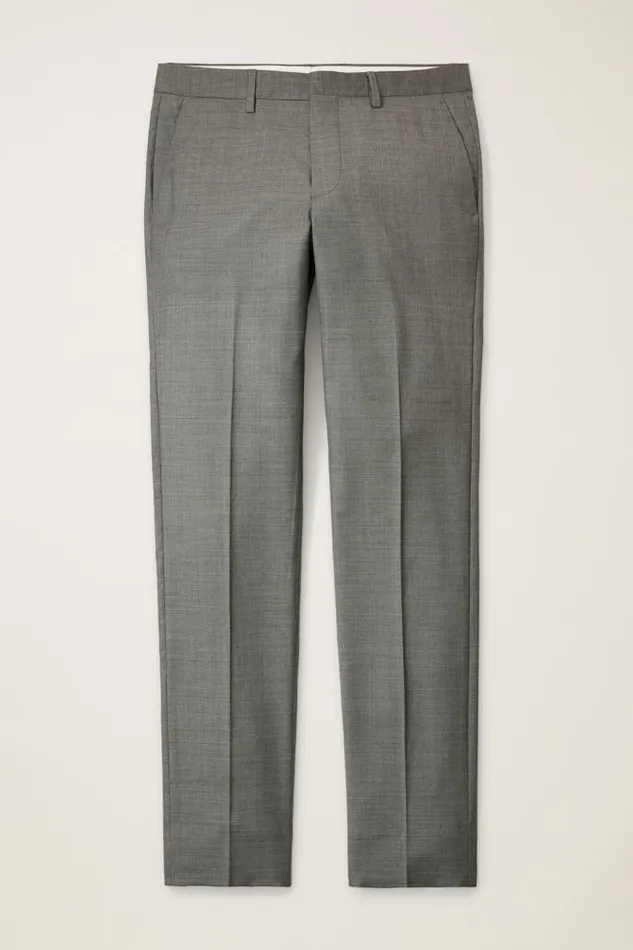 Men Bonobos Dress Pants Jetsetter Italian Wool Dress Pant Grey Sharkskin