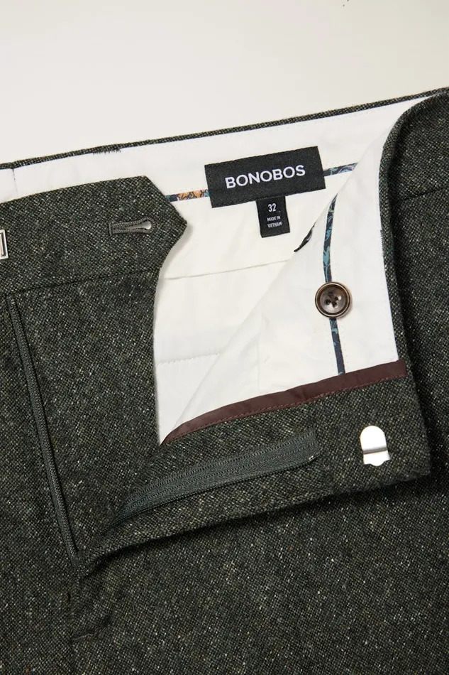 Men Bonobos Dress Pants Jetsetter Italian Wool Dress Pant Olive Donegal Men Bonobos Dress Pants Jetsetter Italian Wool Dress Pant Olive Donegal