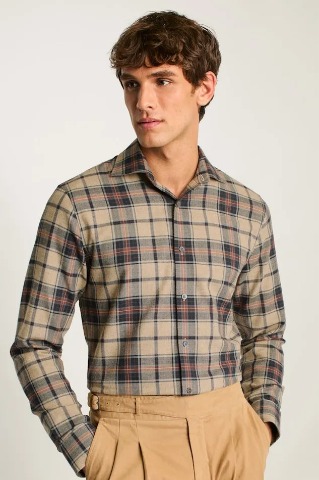 Men Bonobos Formal Dress Shirts Jetsetter Premium Merino Dress Shirt Cream Navy Plaid Men Bonobos Formal Dress Shirts Jetsetter Premium Merino Dress Shirt Cream Navy Plaid