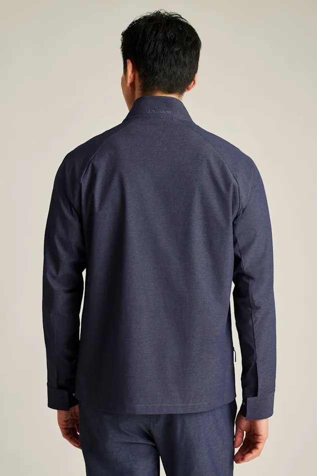 Men Bonobos Golf Outerwear and Layering Tour Harrington Golf Jacket Maritime Blue Men Bonobos Golf Outerwear and Layering Tour Harrington Golf Jacket Maritime Blue