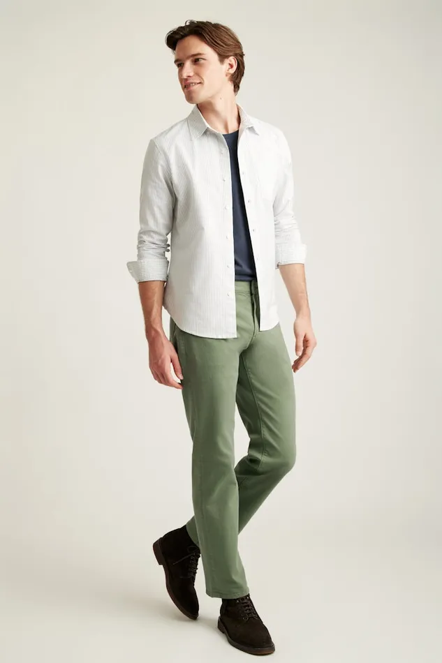 Men Bonobos Jeans Get JetSet Ready With Bonobos Extra Stretch Travel Jeans Moss Green