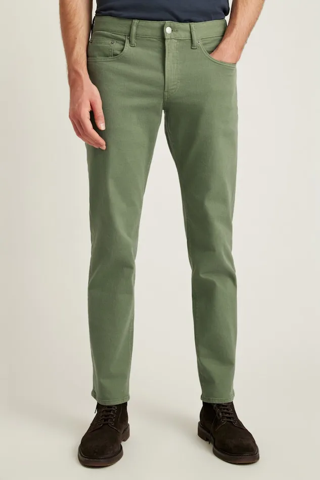 Men Bonobos Jeans Get JetSet Ready With Bonobos Extra Stretch Travel Jeans Moss Green