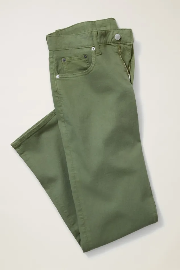 Men Bonobos Jeans Get JetSet Ready With Bonobos Extra Stretch Travel Jeans Moss Green
