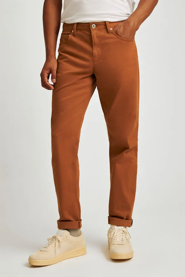 Men Bonobos Jeans Italian Brushed 5Pocket Pants Sequoia Brown Men Bonobos Jeans Italian Brushed 5Pocket Pants Sequoia Brown