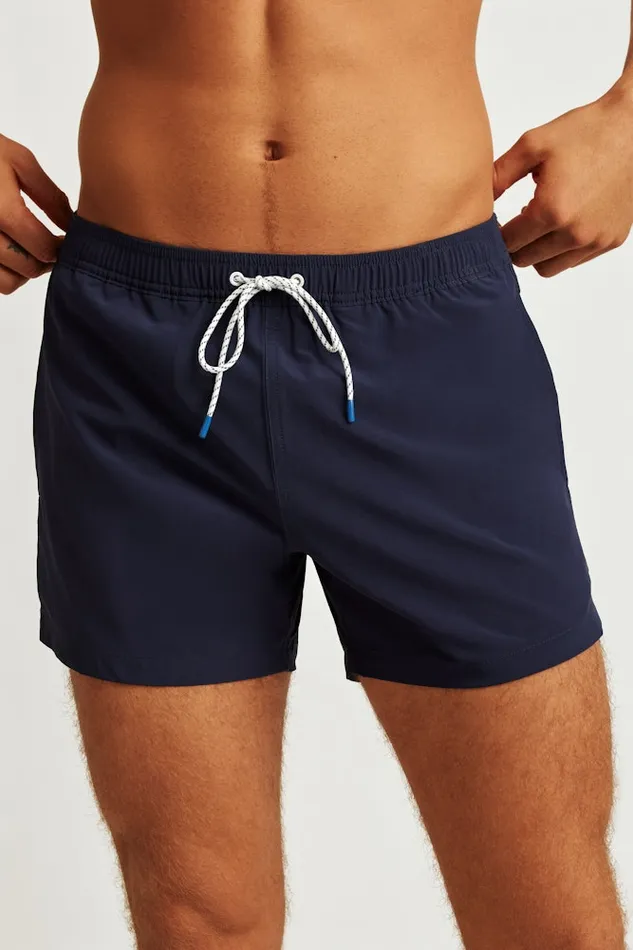 Men Bonobos Swim Trunks Riviera Recycled Swim Trunks Maritime Blue