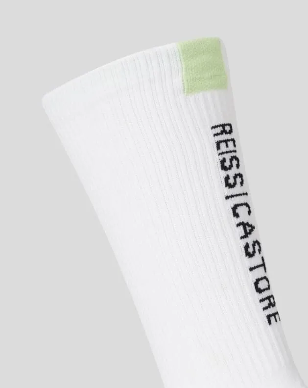 Men Castore Accessories Unisex Reiss Performance Socks 8211 White