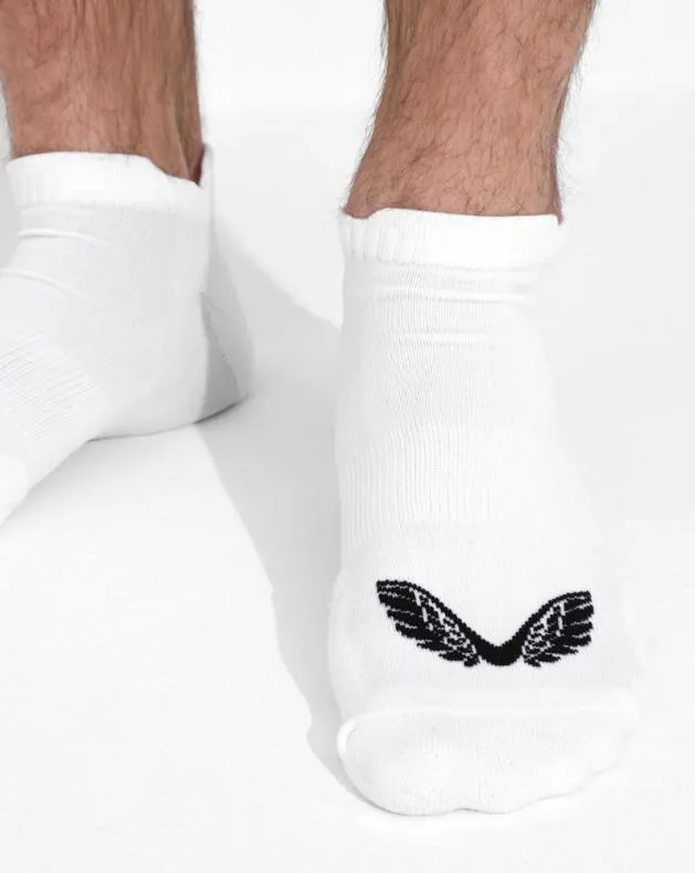 Men Castore Accessories White Ankle Sock 2pk