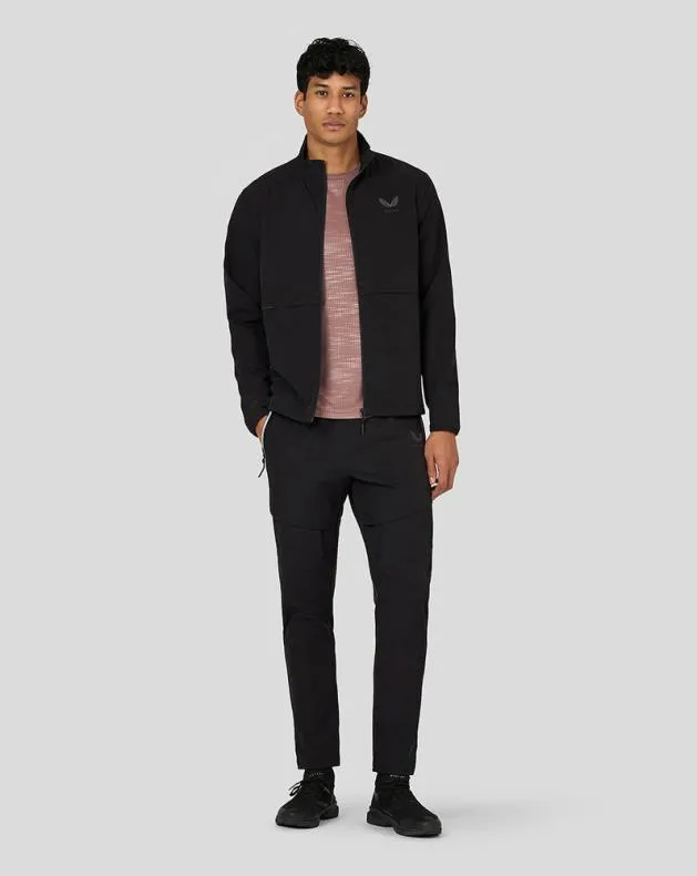 Men Castore Bottoms Flex Woven Cargo Joggers 8211 Black