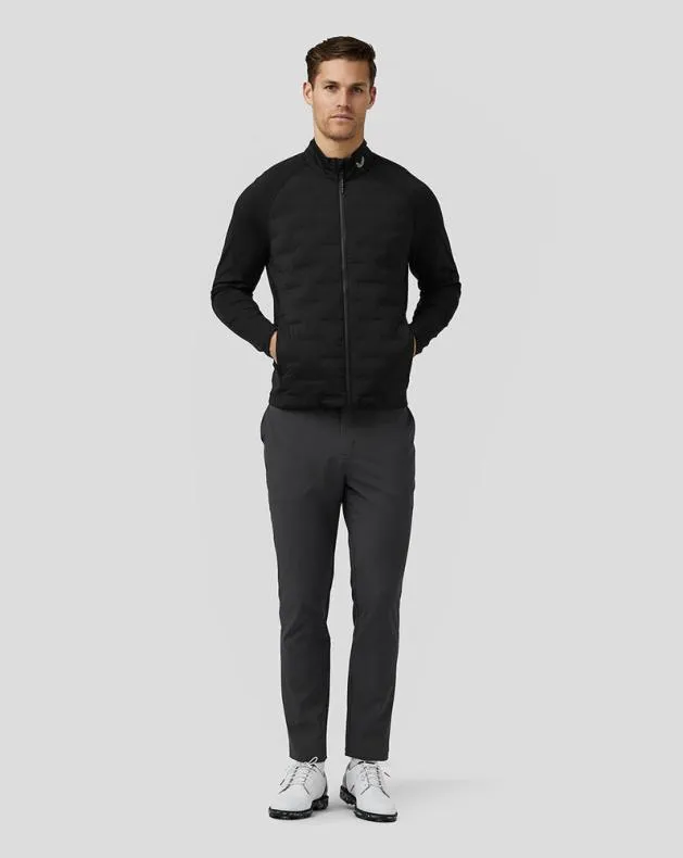 Men Castore Jackets Golf Hybrid Jacket 8211 Black