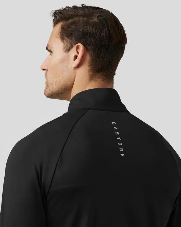 Men Castore Jackets Golf Hybrid Jacket 8211 Black