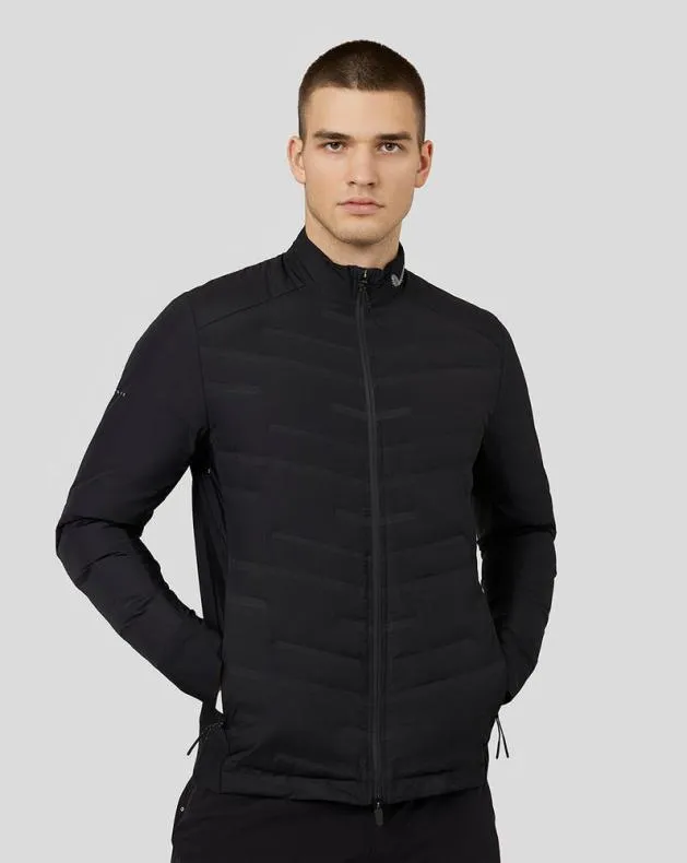 Men Castore Jackets Zone Hybrid Jacket 8211 Black