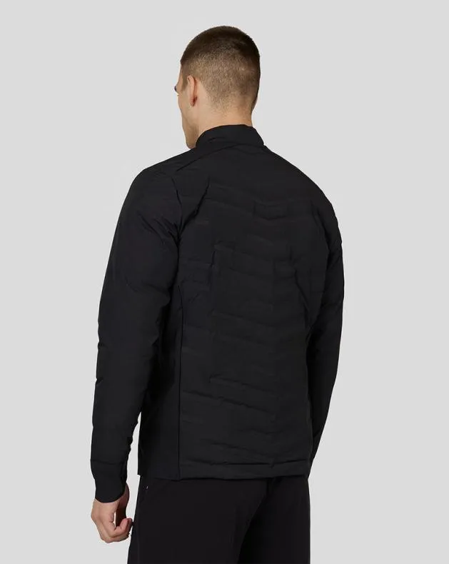 Men Castore Jackets Zone Hybrid Jacket 8211 Black