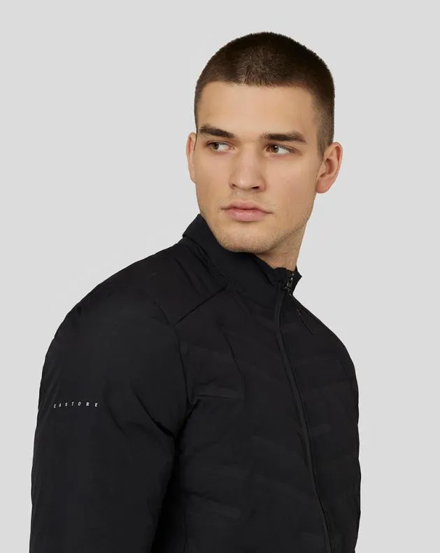 Men Castore Jackets Zone Hybrid Jacket 8211 Black