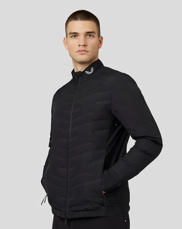 Men Castore Jackets Zone Hybrid Jacket 8211 Black