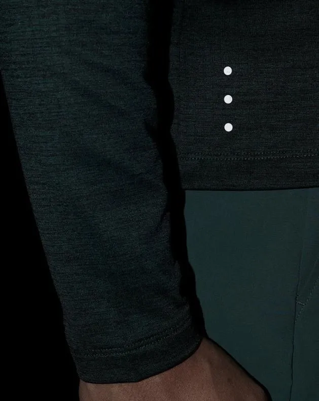 Men Castore Tops Active Marl Quarter Zip 8211 Green