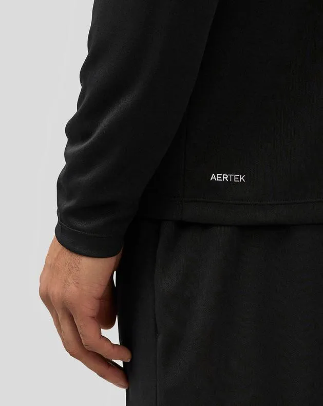 Men Castore Tops Adapt Quarter Zip Top 8211 Black