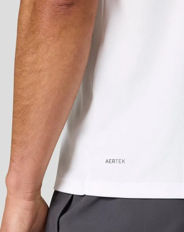 Men Castore Tops Adapt Short Sleeve Graphic T Shirt 8211 White