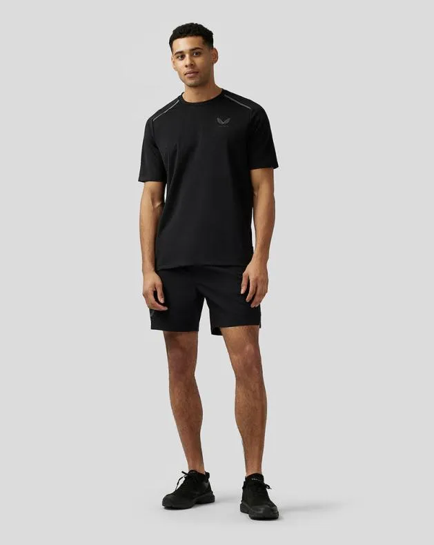 Men Castore Tops Apex Aeromesh TShirt 8211 Black
