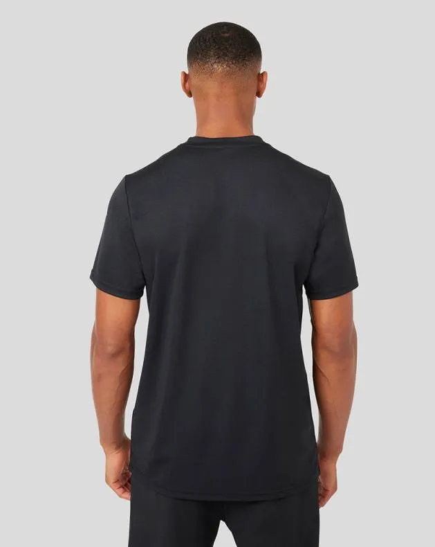 Men Castore Tops Black Short Sleeve Core Training Tee
