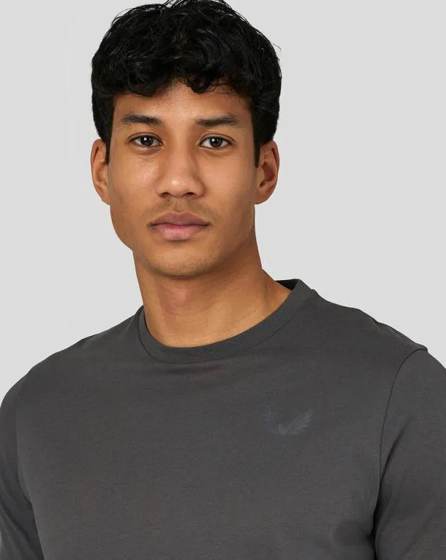 Men Castore Tops Flex Short Sleeve Woven TShirt 8211 Gunmetal