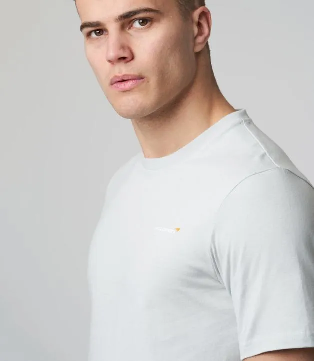 Men Castore Tops Storm Grey McLaren Team Core Essentials Tee