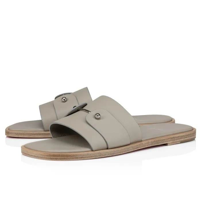 Men Chambelimule Mules 8211 Calf Leather 8211 Goose Christian Louboutin Sandals and Espadrilles