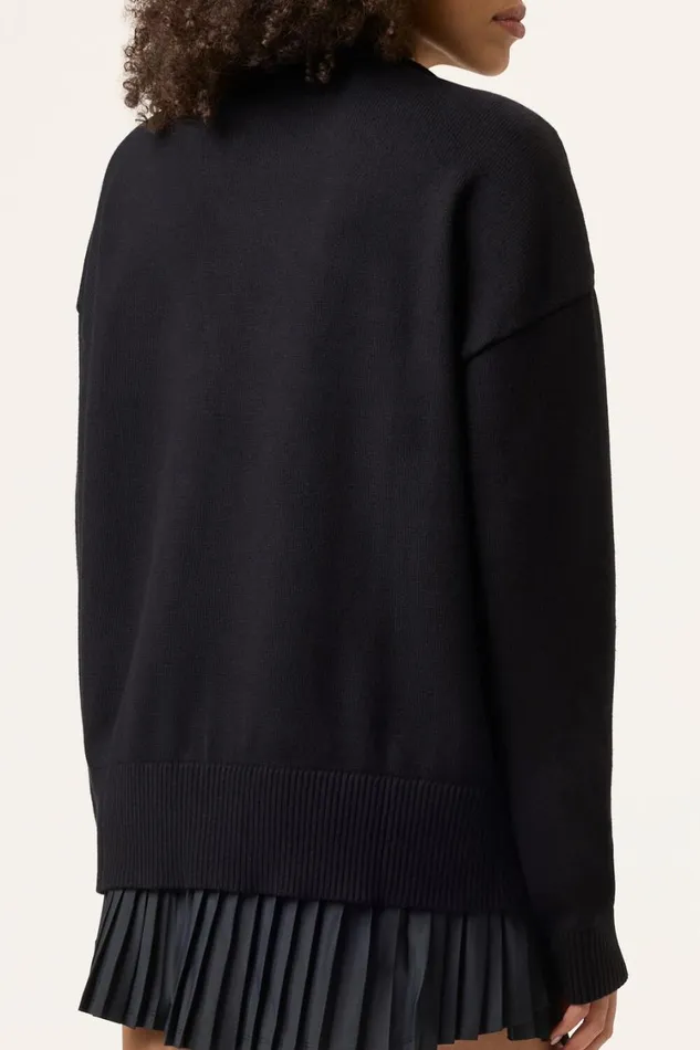 Men Coats and Jackets Fila Baseline Cardigan 001 Black