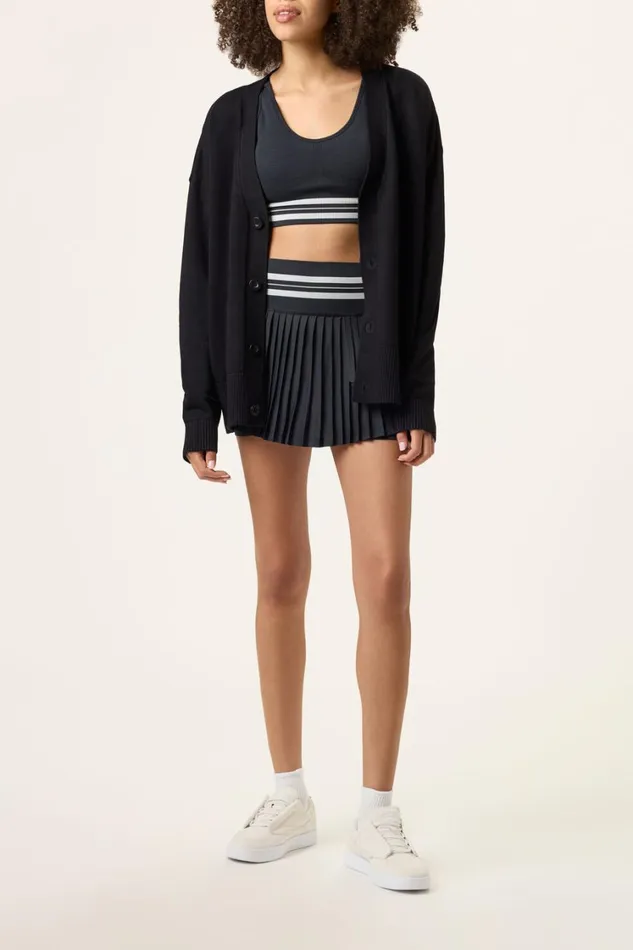 Men Coats and Jackets Fila Baseline Cardigan 001 Black