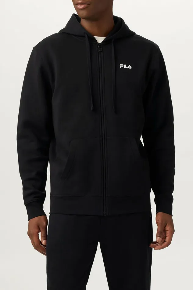 Men Coats and Jackets Fila Sportstyle Linear Logo Fleece Zip Jacket 013 Blackwhite Men Coats and Jackets Fila Sportstyle Linear Logo Fleece Zip Jacket 013 Blackwhite