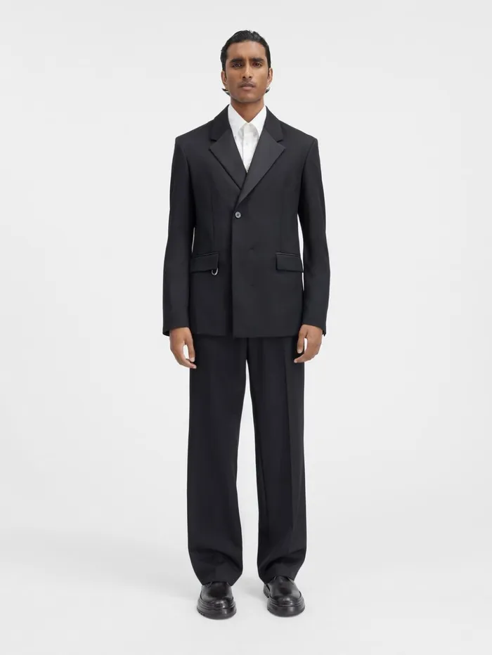 Men Coats and Jackets JACQUEMUS The Melo Tuxedo Jacket Black