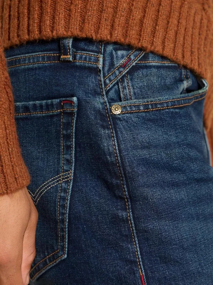 Men Eastwood Straight Jean Dark Blue White Stuff Jeans Men Eastwood Straight Jean Dark Blue White Stuff Jeans
