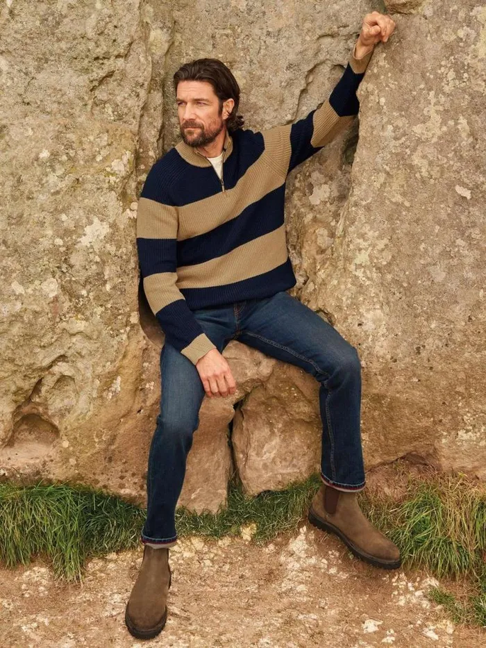 Men Eastwood Straight Jean Dark Blue White Stuff Jeans Men Eastwood Straight Jean Dark Blue White Stuff Jeans