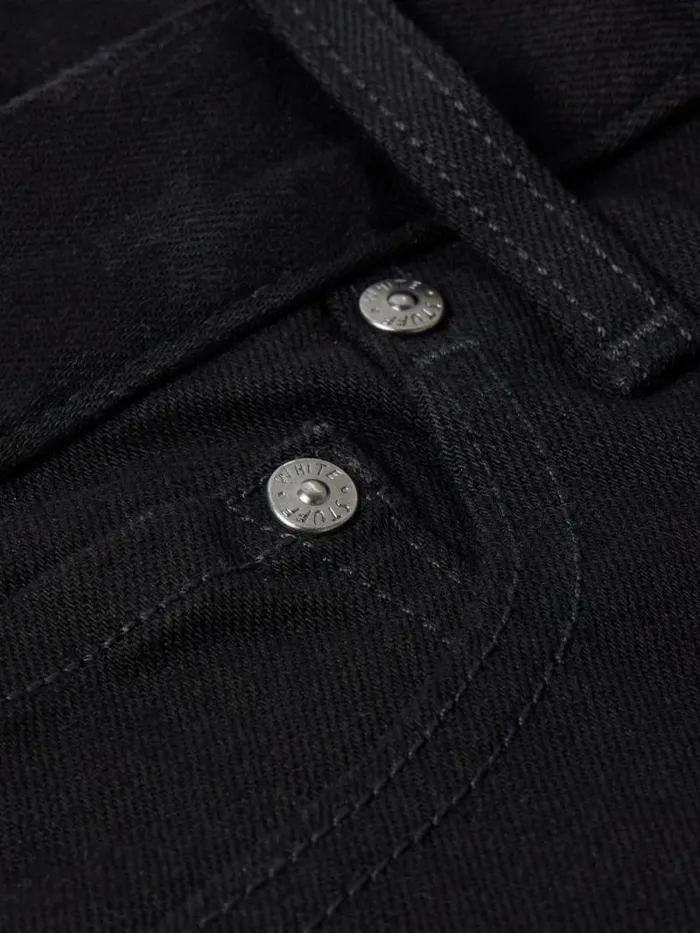 Men Eastwood Straight Jean Pure Black White Stuff Jeans