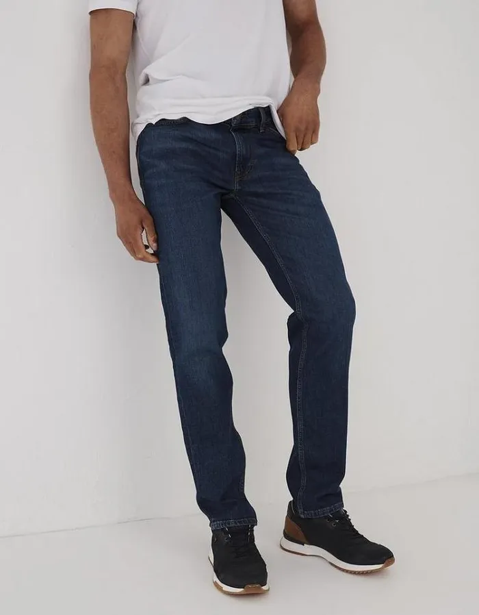 Men FatFace Jeans Slim Mid Wash Jeans Denim