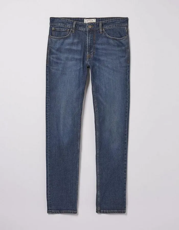 Men FatFace Jeans Slim Mid Wash Jeans Denim