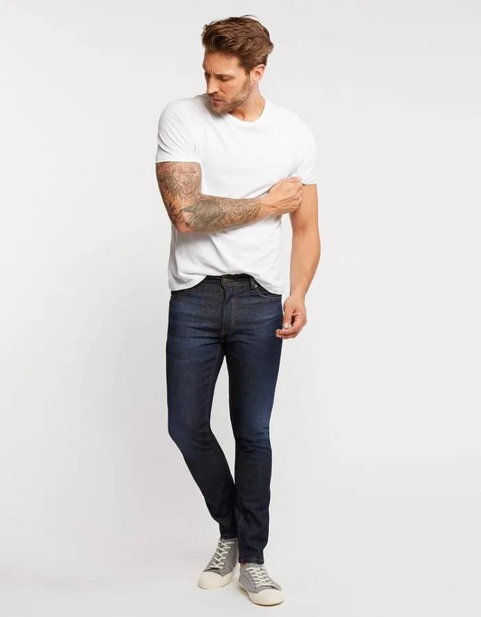 Men FatFace Men039s Sale Rinse Wash Lean Slim Fit Jeans Denim