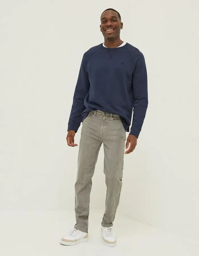 Men FatFace Men039s Sale Slim 5 Pocket Jeans Light Grey