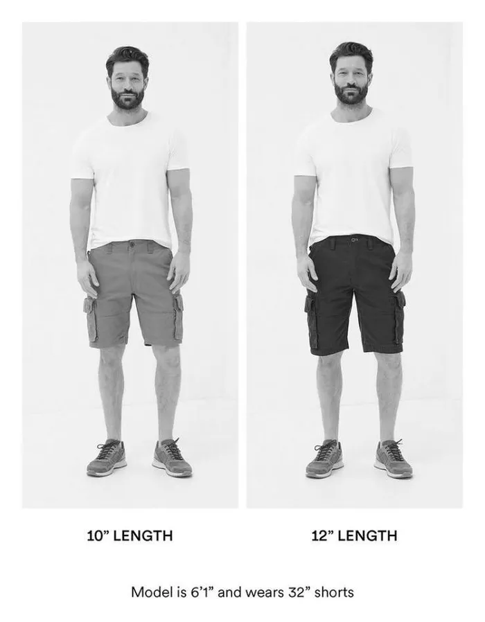 Men FatFace Shorts Bude Lightweight Cargo Shorts Washed Blue