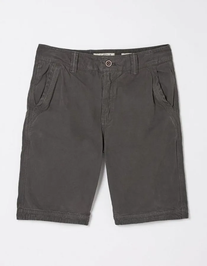 Men FatFace Shorts Cove Chino Shorts Dark Grey