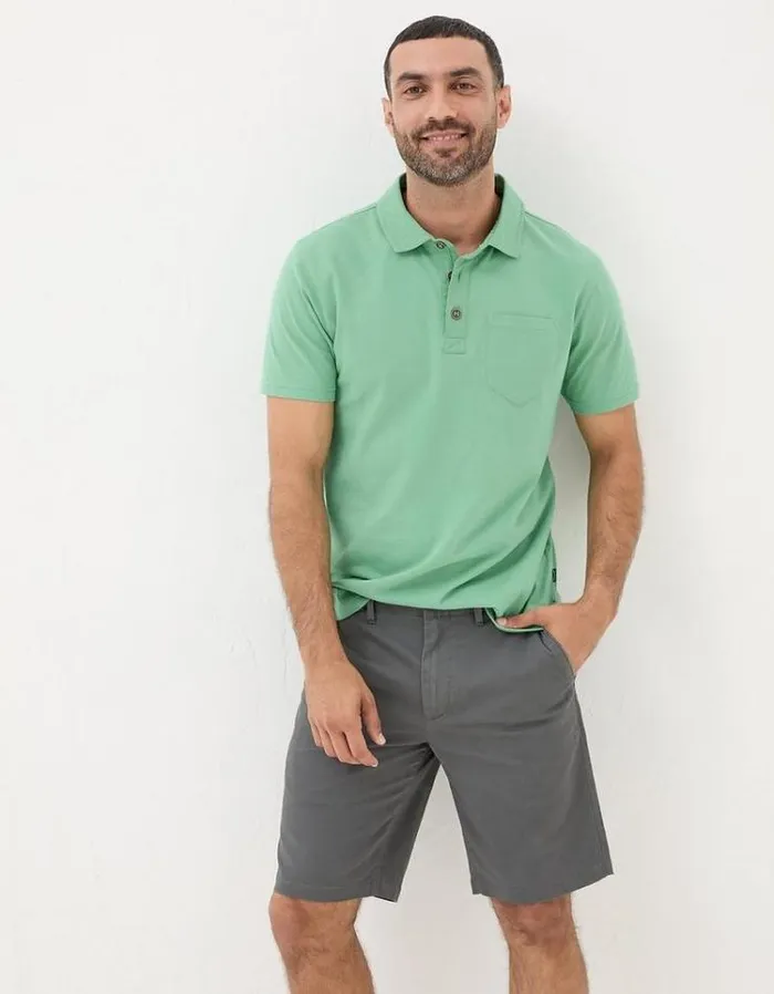 Men FatFace Shorts Mawes Chino Shorts Dark Grey
