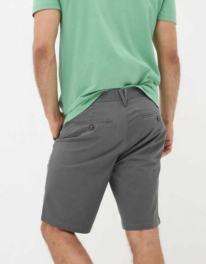 Men FatFace Shorts Mawes Chino Shorts Dark Grey