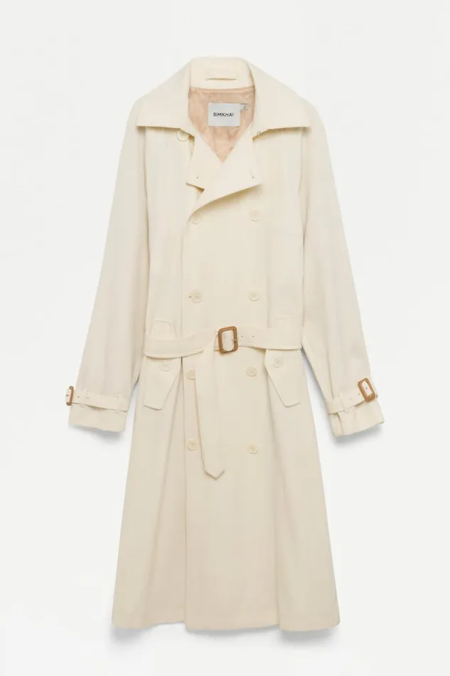 Men Jackets and Coats Jonathan Simkhai Clive Trench Beige Clive Trench Coat Men Jackets and Coats Jonathan Simkhai Clive Trench Beige Clive Trench Coat