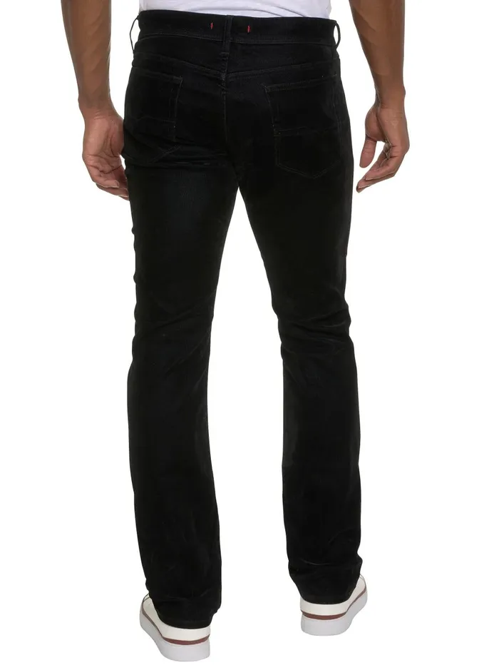 Men Jeans and Pants Robert Graham CELESTIAL VELVET PANTS Black