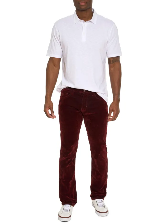 Men Jeans and Pants Robert Graham CELESTIAL VELVET PANTS Black