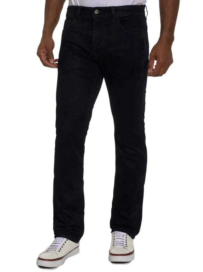 Men Jeans and Pants Robert Graham CELESTIAL VELVET PANTS Black